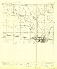 1914 Map of Douglas, 1946 Print