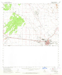 Download a high-resolution, GPS-compatible USGS topo map for Douglas, AZ (1964 edition)