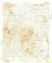 Download a high-resolution, GPS-compatible USGS topo map for Dragoon, AZ (1948 edition)