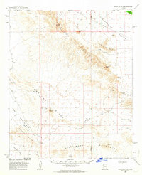 Download a high-resolution, GPS-compatible USGS topo map for Eagletail Mts, AZ (1964 edition)