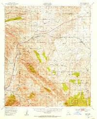 1947 Map of Patagonia, AZ, 1953 Print