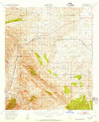 1947 Map of Patagonia, AZ, 1955 Print