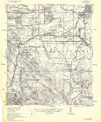 1940 Map of Patagonia, AZ