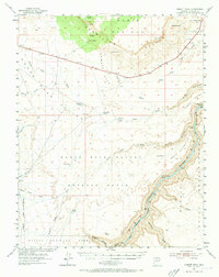 Download a high-resolution, GPS-compatible USGS topo map for Emmett Wash, AZ (1973 edition)