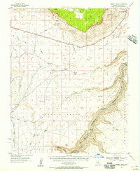 Download a high-resolution, GPS-compatible USGS topo map for Emmett Wash, AZ (1956 edition)