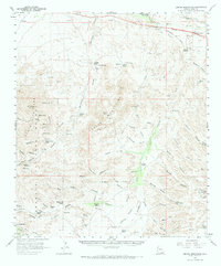 Download a high-resolution, GPS-compatible USGS topo map for Empire Mountains, AZ (1971 edition)