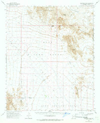Download a high-resolution, GPS-compatible USGS topo map for Engesser Pass, AZ (1966 edition)