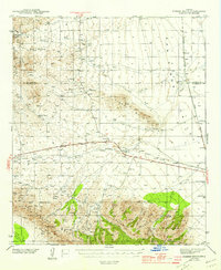 Download a high-resolution, GPS-compatible USGS topo map for Fisher Hills, AZ (1957 edition)