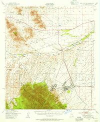 1948 Map of Fort Huachuca, 1956 Print