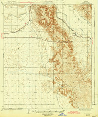 Download a high-resolution, GPS-compatible USGS topo map for Fortuna, AZ (1943 edition)
