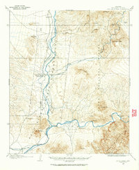 Download a high-resolution, GPS-compatible USGS topo map for Ft McDowell, AZ (1960 edition)