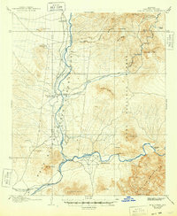 preview thumbnail of historical topo map of Maricopa County, AZ in 1906