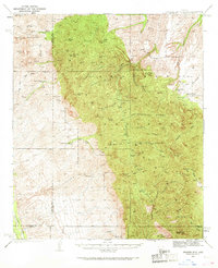 Download a high-resolution, GPS-compatible USGS topo map for Galiuro Mts, AZ (1968 edition)