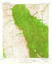 Download a high-resolution, GPS-compatible USGS topo map for Galiuro Mts, AZ (1962 edition)