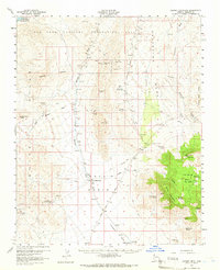 Download a high-resolution, GPS-compatible USGS topo map for Garnet Mtn, AZ (1966 edition)