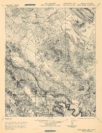 preview thumbnail of historical topo map of Mohave County, AZ in 1943