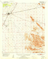 Download a high-resolution, GPS-compatible USGS topo map for Gila Bend, AZ (1951 edition)