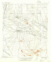 1914 Map of Sacaton, AZ