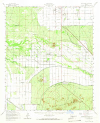 Download a high-resolution, GPS-compatible USGS topo map for Gila Butte, AZ (1966 edition)