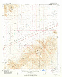 Download a high-resolution, GPS-compatible USGS topo map for Gladden, AZ (1963 edition)