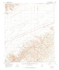Download a high-resolution, GPS-compatible USGS topo map for Gladden, AZ (1964 edition)