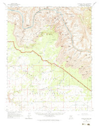 Download a high-resolution, GPS-compatible USGS topo map for Havasupai Point, AZ (1984 edition)
