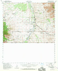 Download a high-resolution, GPS-compatible USGS topo map for Hereford, AZ (1967 edition)