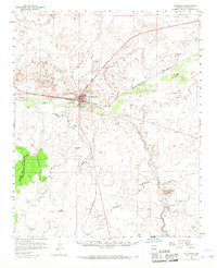 Download a high-resolution, GPS-compatible USGS topo map for Holbrook, AZ (1969 edition)