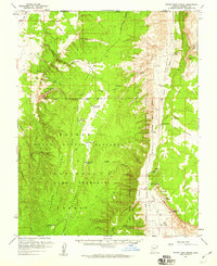 Download a high-resolution, GPS-compatible USGS topo map for House Rock Spring, AZ (1959 edition)