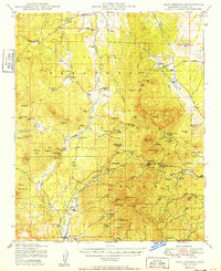 Download a high-resolution, GPS-compatible USGS topo map for Iron Springs, AZ (1949 edition)
