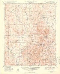 preview thumbnail of historical topo map of Yavapai County, AZ in 1949