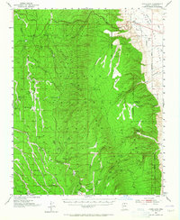 Download a high-resolution, GPS-compatible USGS topo map for Jacobs Lake, AZ (1965 edition)