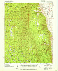 Download a high-resolution, GPS-compatible USGS topo map for Jacobs Lake, AZ (1955 edition)