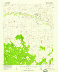 Download a high-resolution, GPS-compatible USGS topo map for Joseph City, AZ (1958 edition)