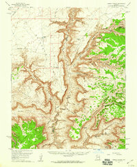 Download a high-resolution, GPS-compatible USGS topo map for Jumpup Canyon, AZ (1960 edition)