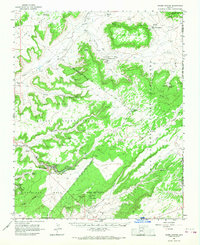 Download a high-resolution, GPS-compatible USGS topo map for Keams Canyon, AZ (1968 edition)