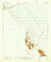 Download a high-resolution, GPS-compatible USGS topo map for Kim, AZ (1947 edition)