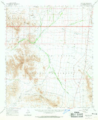 Download a high-resolution, GPS-compatible USGS topo map for Kino Peak, AZ (1969 edition)