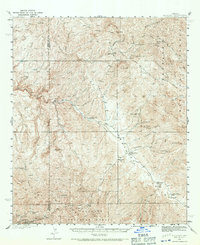 Download a high-resolution, GPS-compatible USGS topo map for Klondyke, AZ (1971 edition)