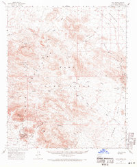 Download a high-resolution, GPS-compatible USGS topo map for Kofa Butte, AZ (1971 edition)