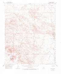 Download a high-resolution, GPS-compatible USGS topo map for Kofa Butte, AZ (1984 edition)