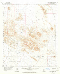Download a high-resolution, GPS-compatible USGS topo map for Little Horn Mts, AZ (1963 edition)