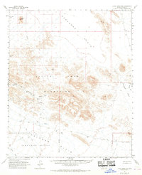 Download a high-resolution, GPS-compatible USGS topo map for Little Horn Mts, AZ (1970 edition)