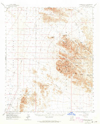 Download a high-resolution, GPS-compatible USGS topo map for Livingston Hills, AZ (1964 edition)