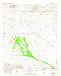 Download a high-resolution, GPS-compatible USGS topo map for Lone Mountain, AZ (1967 edition)