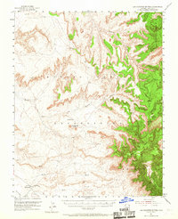 Download a high-resolution, GPS-compatible USGS topo map for Los Gigantes Buttes, AZ (1967 edition)
