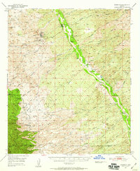 Download a high-resolution, GPS-compatible USGS topo map for Mammoth, AZ (1959 edition)