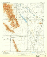 1913 Map of Ak-Chin Village, AZ, 1958 Print
