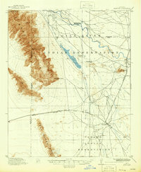 1915 Map of Ak-Chin Village, AZ, 1946 Print