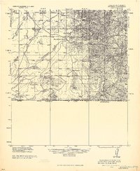 preview thumbnail of historical topo map of Cochise County, AZ in 1922